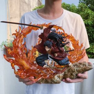 Mô Hình Tsugikuni Yoriichi GK Chiến Đấu Có Led 29cm - Mô Hình Demon Slayer