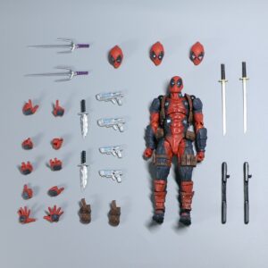 Mô Hình Deadpool Ver 2 Marvel Có Khớp Cử Động Revoltech Amazing Yamaguchi