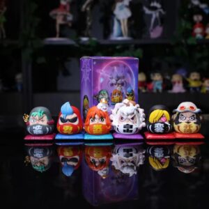 Mô Hình One Piece Băng Mũ Rơm Chibi Cosplay Daruma