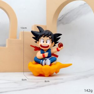 Mô Hình Son Goku Cưỡi Cơn Đẩu Vân | Mô Hình Dragon Ball Dễ Thương, Trang Trí Bàn Làm Việc, Làm Quà Tặng