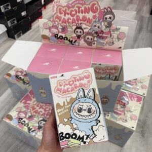 Blind Box Labubu Macaron Ver 1 Chính Hãng Pop Mart - Móc Khóa Gấu Bông Hot Trend
