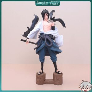 Mô Hình Sasuke Bộc Phát Quyền Ấn Cùng 2 Quạ