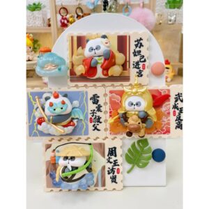 Mô Hình Blind Box Mr. Pa The Investiture Of The Gods - Mô Hình Gấu Trúc Cute