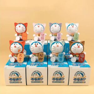 Mô Hình Doraemon Thần Tài May Mắn, Dễ Thương Làm Quà Tặng, Đồ Trang Trí