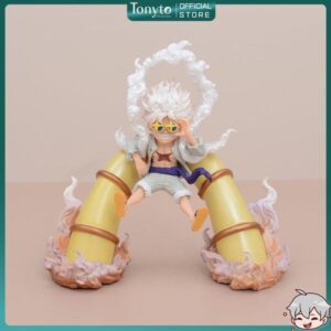 Mô Hình One Piece Luffy Gear 5 Nika Đeo Kính