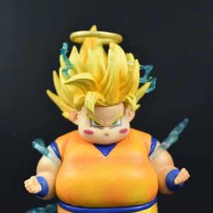 Mô Hình Son Goku Chibi Béo Đáng Yêu | Mô Hình Dragon Ball Dễ Thương, Trang Trí Bàn Làm Việc, Làm Quà Tặng