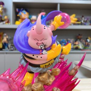 Mô Hình Dragon Ball Mabu Béo Trạng Thái Chiến Đấu Có LED 21cm