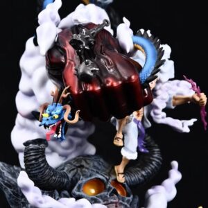[CÓ LED] Mô Hình Luffy Nika Gear 5 Trạng Thái Chiến Đấu Bóp Kaido Siêu Ngầu | Mô Hình One Piece