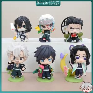 Set 6 Mô Hình Kimetsu no Yaiba Chibi Đội Trụ Cột
