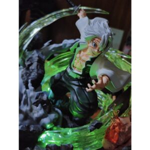 Mô Hình Phong Trụ Sanemi Shinazugawa GK Cao 35cm Siêu Nét có LED - Mô Hình Demon Slayer
