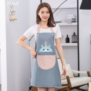Tạp Dề Nấu Ăn Làm Bếp, Phong Cách Hàn Quốc Tươi Trẻ, Dễ Thương