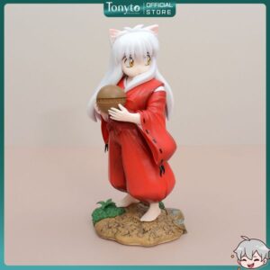 Mô Hình Inuyasha Cute Cầm Quả Bóng