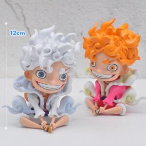 Mô Hình Luffy Gear 5 Chibi Cao 12cm - Mô Hình One Piece FullBox