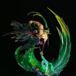 Mô Hình One Piece Zoro Hiệu Ứng Enma Có LED Cao 24cm
