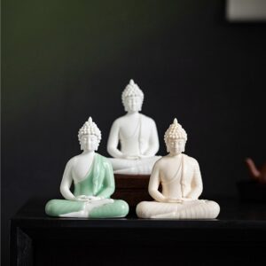Tượng Phật Thích Ca Mâu Ni Ngồi Thiền - Decor Phong Thủy An Yên