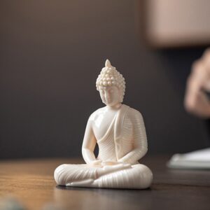 Tượng Phật Thích Ca Mâu Ni Ngồi Thiền - Decor Phong Thủy An Yên
