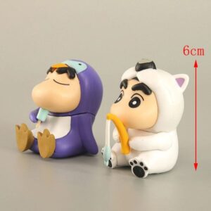 Set 4 Mô Hình Cậu Bé Bút Chì Shin Chan - Trang Trí Tiểu Cảnh, Làm Quà Tặng