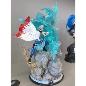 Mô Hình Kakashi Hatake Triệu Hồi Chó Sói 26cm