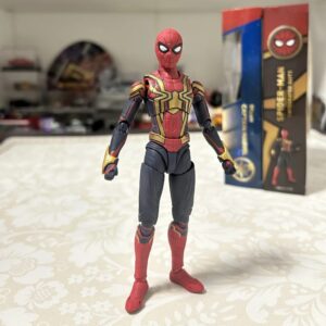 Mô Hình Spiderman Figma Figure Có Khớp Cử Động Được Cao 15cm