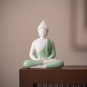Tượng Phật Thích Ca Mâu Ni Ngồi Thiền - Decor Phong Thủy An Yên
