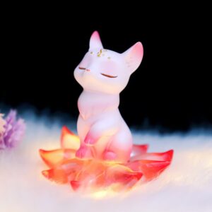Mô Hình Blind Box Cửu Vĩ Hồ Cáo 9 Đuôi Làm Quà Tặng, Trang Trí