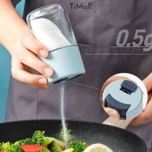 Hủ Đựnq Gia Vị, Hộp Đựng Gia Vị Thủy Tinh Cao Cấp, Nắp Bấm Tiện Lợi