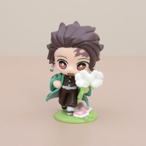 Set 6 Mô Hình Kimetsu no Yaiba Chibi Nhân Vật Chính