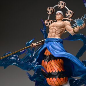 Mô Hình Thần Sấm Enel One Piece GK Trạng Thái Chiến Đấu Siêu Ngầu Có LED