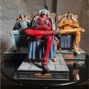 Mô Hình One Piece Đô Đốc Hải Quân Kuzan, Borsalino, Sakazuki Ngồi Siêu Ngầu
