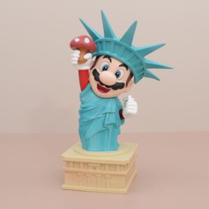 Mô Hình Super Mario Cosplay Nữ Thần Tự Do