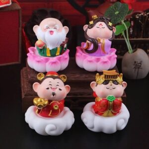 Tượng Phật Chibi Đáng Yêu Mang Lại May Mắn, An Lành Dùng Để Trang Trí Bàn Làm Việc