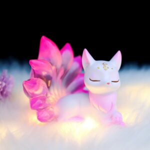 Mô Hình Blind Box Cửu Vĩ Hồ Cáo 9 Đuôi Làm Quà Tặng, Trang Trí