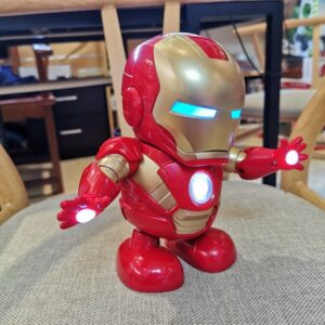 Mô Hình Iron Man Nhảy Múa Lắc Lư Theo Nhạc, Mở Được Mặt Nạ, Đồ Chơi Mô Hình Hoặc Làm Mô Hình Trang Trí