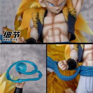 [ĐẾ LED] Mô Hình Son Goku Vegeta Super Saiyan 3 | Mô Hình Dragon Ball