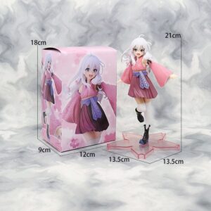 Mô Hình Nhân Vật Phù Thủy Elaina Mặc Kimono Cao 21cm - Mô Hình Anime Nữ Đáng Yêu