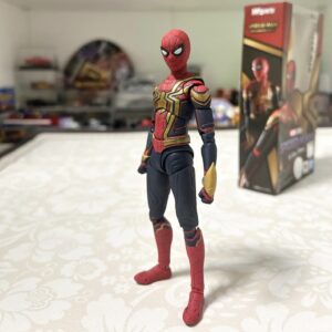 Mô Hình Spiderman Figma Figure Có Khớp Cử Động Được Cao 15cm