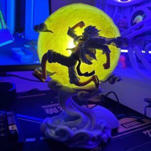 Mô Hình One Piece Luffy Gear 5 Thần Mặt Trời Nika Bản To 35cm Cao Cấp