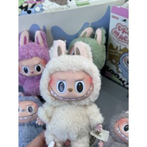 Blind Box Labubu Macaron Ver 1 Chính Hãng Pop Mart - Móc Khóa Gấu Bông Hot Trend