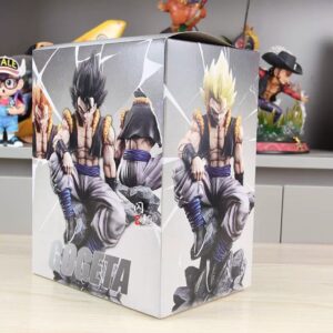 Mô Hình Dragon Ball Gogeta Ngồi Chống Tay Có 3 Đầu Thay Thế