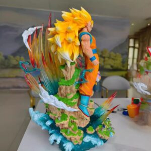 [CÓ LED] Mô Hình Songoku Super Saijan 3 Siêu Chất Dragon Ball