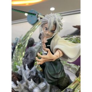 Mô Hình Phong Trụ Sanemi Shinazugawa GK Cao 35cm Siêu Nét có LED - Mô Hình Demon Slayer