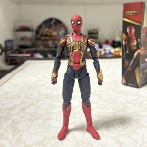 Mô Hình Spiderman Figma Figure Có Khớp Cử Động Được Cao 15cm