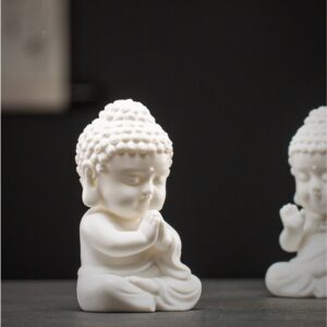 Tượng Phật Như Lai Size Nhỏ Gốm Sứ - Decor Phong Thủy An Yên