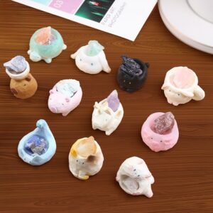 Blindbox Meomeo Pal v2 Cat Crystal Làm Quà Tặng, Trang Trí Bàn Làm Việc