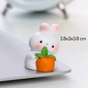Mô Hình Thỏ Mini Dễ Thương Dùng Trang Trí Tiểu Cảnh, Quà Tặng Sinh Nhật