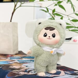 BlindBox Bao-Ao Cuddle Chính Hãng CQToys Series Plush Dolls - Móc Khóa Gấu Bông Hot Trend