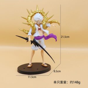 Mô Hình Luffy Gear 5 Thần Mặt Trời Nika Cầm Tia Sét Đen Siêu Ngầu - Mô Hình One Piece Chất