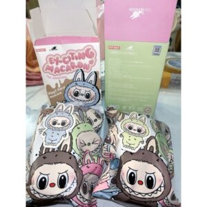 Blind Box Labubu Macaron Ver 1 Chính Hãng Pop Mart - Móc Khóa Gấu Bông Hot Trend
