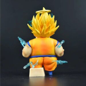 Mô Hình Son Goku Chibi Béo Đáng Yêu | Mô Hình Dragon Ball Dễ Thương, Trang Trí Bàn Làm Việc, Làm Quà Tặng