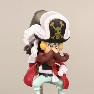 Set 9 Mô Hình Nhân Vật Băng Mũ Rơm Màu Đỏ - Mô Hình One Piece